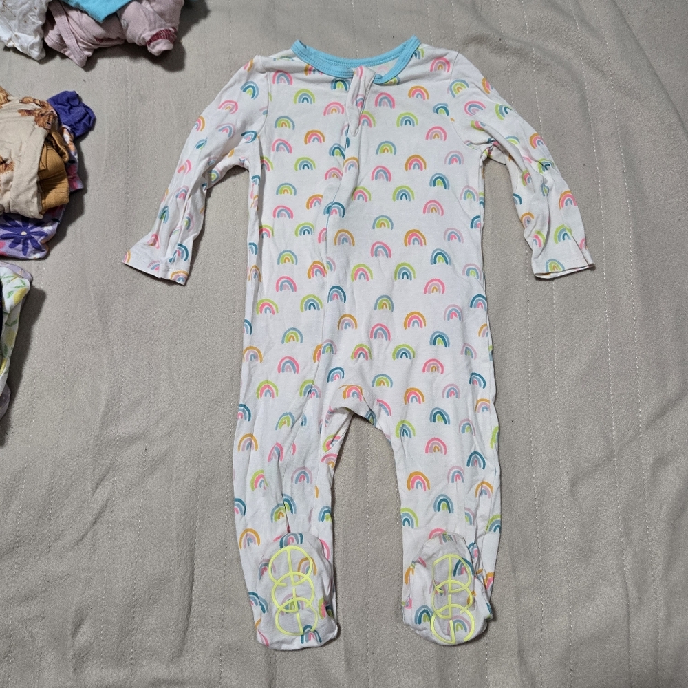 Egg New York Rainbow Patterned Kids One Piece